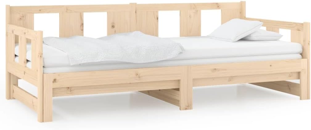 Sofa, zylophax, 193,5 x 181 x 69,5 cm, Beżowy/Biały, lite drewno, składana konstrukcja