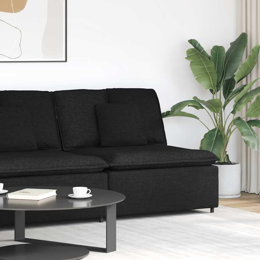 Sofa, GeenYuu, 100 cm, Czarny, metal, modułowa konstrukcja