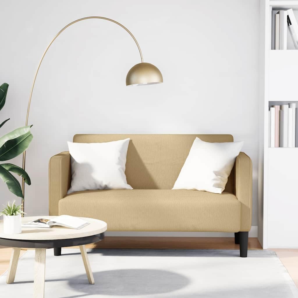 Sofa, Tonture, 109 cm, Szary/Zielony, sztruks
