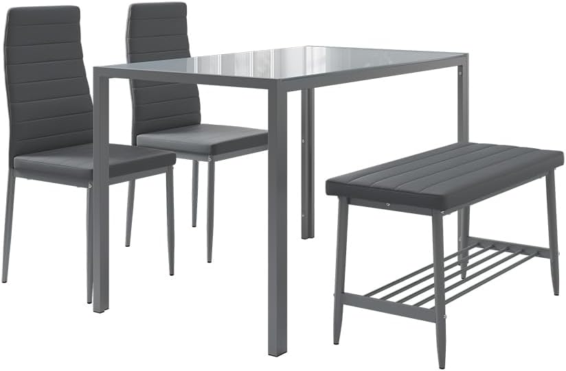 Zestawy jadalniane, Vicco, 120 x 70 cm, 35,3 kg, Szary