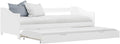Sofa rozkładana, RMIHSJG, 90 x 200 cm, Biały