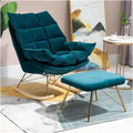 ZXFDMSWJ, Sofa, 68 CM, Niebieski/Szary