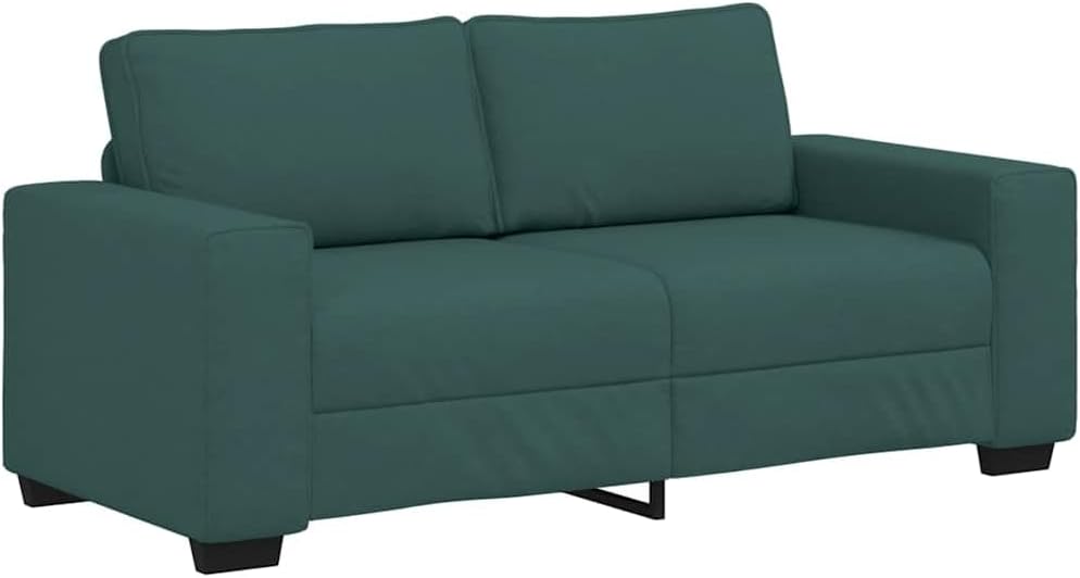 vidaXL, Sofa, 180x77x82 cm, Zielony, metal, 2-osobowa
