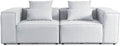 Home Deluxe, Sofa, 238 cm, Szary, modułowa konstrukcja