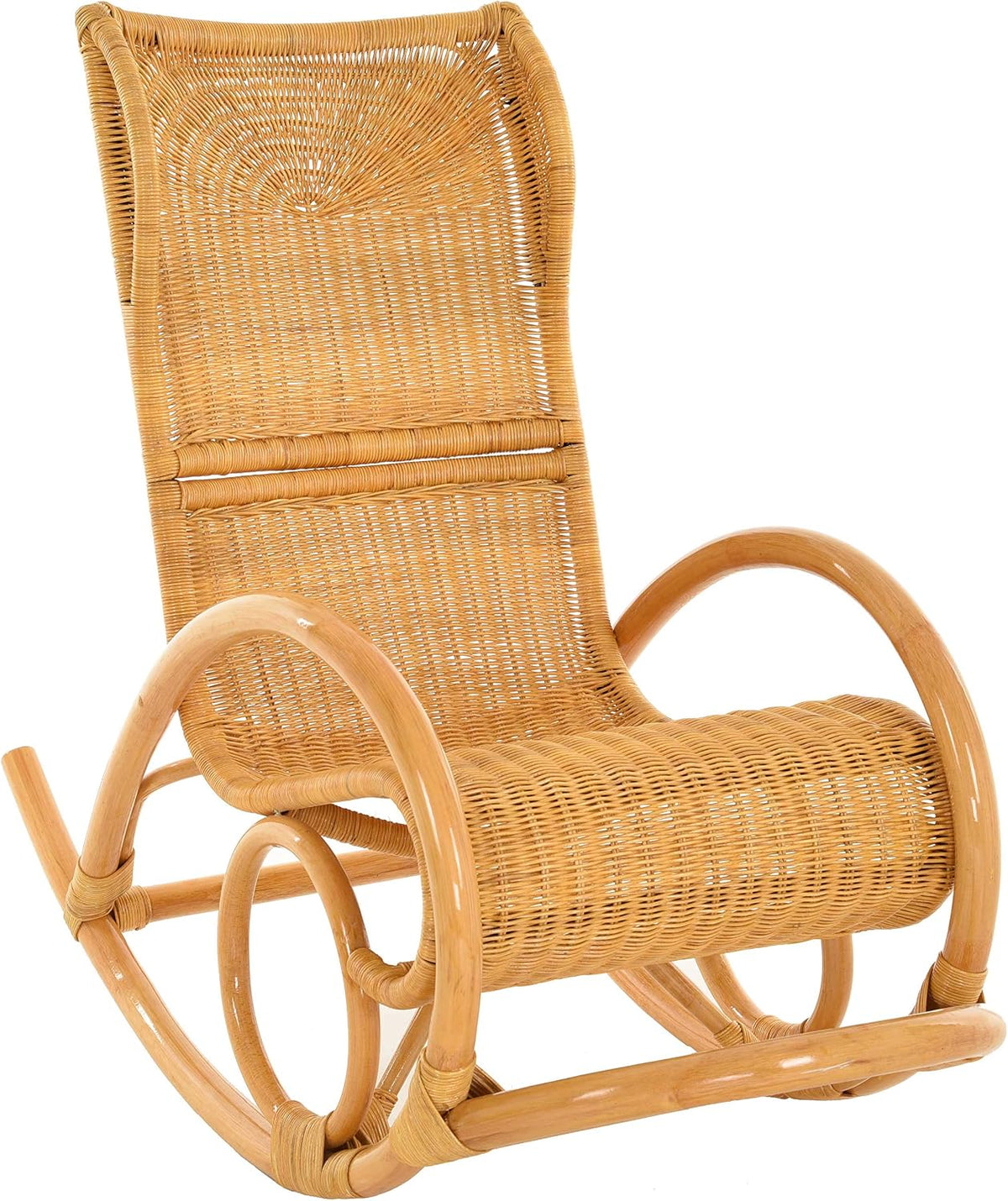 Korb-Outlet, Fotel, 58 cm, Pomarańczowy, polirattan