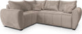 Sofa rozkładana, Masseno, 140x200 cm, Beżowy, płyta wiórowa, funkcja spania, miejsce do przechowywania