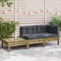 RCODSSK, Sofa narożna, 189 x 63 x 62,5 cm, Szary/Biały, 2-osobowa, modułowa konstrukcja