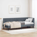 Tonture, Sofa, 80 x 200 cm, Szary, aksamit