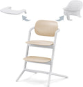Krzesełka do karmienia, Cybex, 3 W, 56 x 54,5 x 81,5 cm, 15 kg, Złoty/Biały, aluminium, regulowana wysokość, 3 w 1