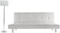 Sofa rozkładana, Bagno Italia, 180 x 80 cm, Biały, 3-osobowa