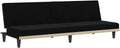 Sofa, pokgdf, 200 x 89 x 70 cm, 5 V, Czarny, regulowane oparcie, składana konstrukcja, USB