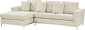 Sofa, Beliani, 230x67 cm, Beżowy, metal