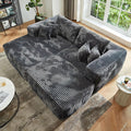 Sofa, 200 cm, Szary, stal nierdzewna, funkcja spania, składana konstrukcja, modułowa konstrukcja