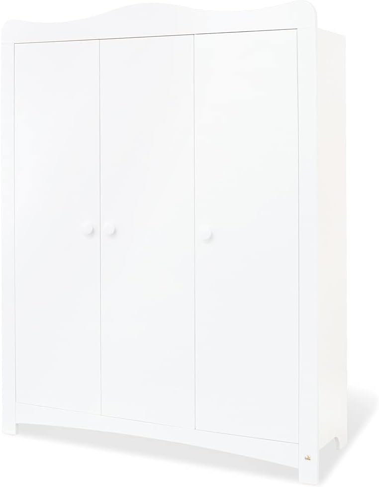 Szafy, PINOLINO, 140 cm, Biały, regulowana wysokość