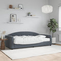 FWIKDUN, Sofa, 90 x 200 cm, 2 W, Szary, metal, 2 w 1