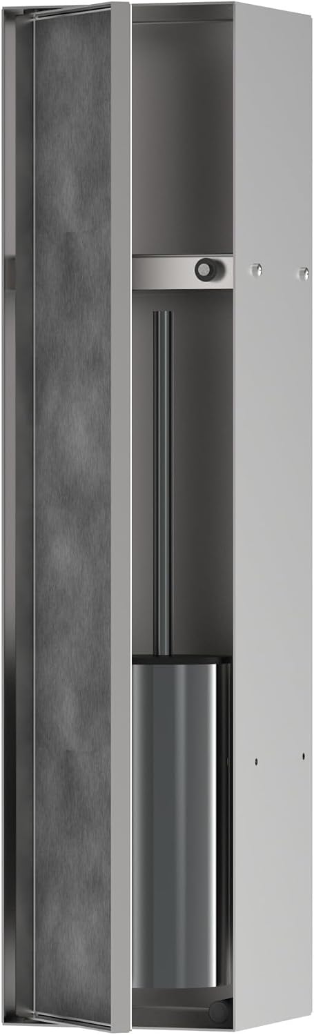 hansgrohe, Uchwyty i szczotki do toalet, 12 mm, Szary/Czarny