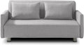 Sofa rozkładana, EVERGREENWEB MATERASSI & BEDS, 140 x 190 cm, Szary, 2-osobowa