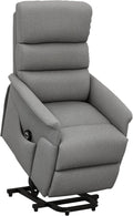 HOMCOM, Fotel, 96 W, 1,6 m, Szary, metal, pilot zdalnego sterowania