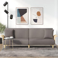 Sofa, KKgypkn, 224 x 89 x 70 cm, Szary/Biały, regulowane oparcie