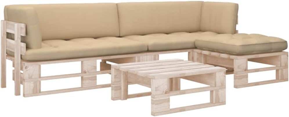 Sofa, RCODSSK, 60 x 60 x 25 cm, Beżowy/Pomarańczowy, odporność na warunki atmosferyczne