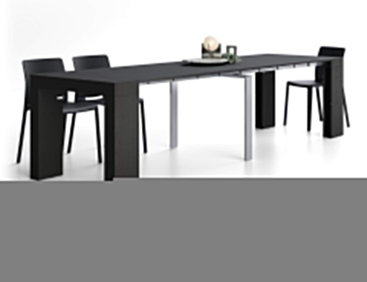 Mobili Fiver, Konsole, 45 cm, Czarny, aluminium