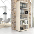 Weber Büro, Regały na książki, 5OH, 800 mm, Beżowy/Szary