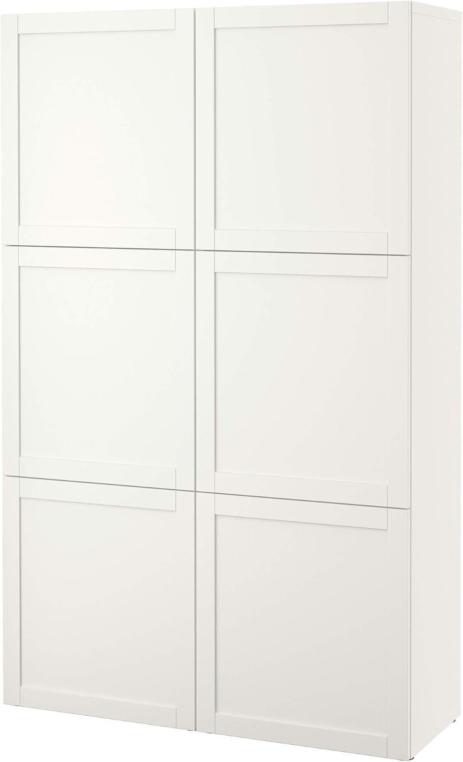 Ikea, Szafki, 120 x 42 x 193 cm, Biały, miejsce do przechowywania