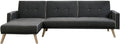 Sofa narożna, Habitat et Jardin, 271 x 123 x 86 cm, Szary