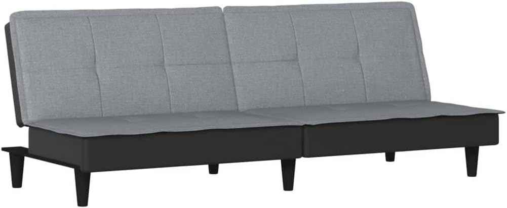 Sofa rozkładana, vidaXL, 200 x 89 x 70 cm, Szary
