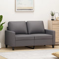 Keeushr, Sofa, 120 cm, Szary, metal, 2-osobowa