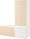 Ikea, Szafy, 150 x 57 x 181 cm, Biały, składana konstrukcja