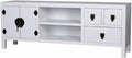 PALAZZO INT, Telewizor Smart TV, 50 cm, Biały, MDF
