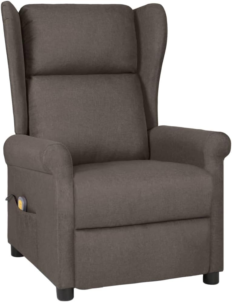 Fotel, sephironlbb, 73 x 95 x 103 cm, 5 V, Brązowy, metal, funkcja spania, regulowane oparcie, USB